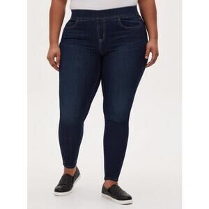 Torrid 00 US 10 Lean Jean Super Soft Skinny High Rise Jegging Denim Slimming